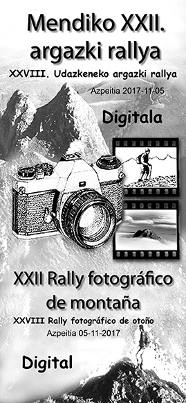 udazken mendiko argazki rallya 2017