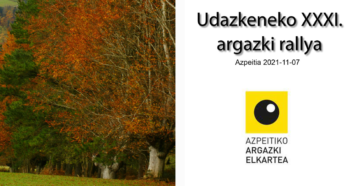 udazkeneko argazki rallya 21